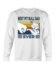 Best Pitbull Dad Crewneck Sweatshirt tile