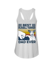 Best Russell Terrier Dad Ladies Flowy Tank tile