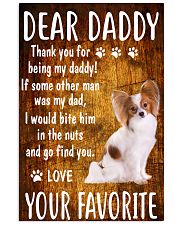 Dear Papillon Daddy 11x17 Poster front