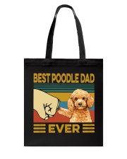Best Poodle Dad Vintage Tote Bag tile