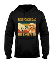 Best Poodle Dad Vintage Hooded Sweatshirt tile