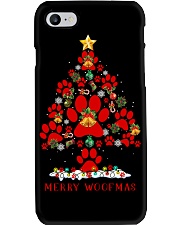 DOG MERRY WOOFMAS Phone Case tile