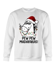 HORSE PEW PEW MADAFAKAS Crewneck Sweatshirt tile