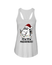 HORSE PEW PEW MADAFAKAS Ladies Flowy Tank tile
