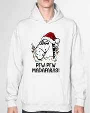 HORSE PEW PEW MADAFAKAS Hooded Sweatshirt garment-hooded-sweatshirt-front-04