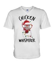 XMAS LIGHT V-Neck T-Shirt tile