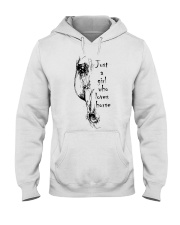JUST A GIRL WHO LOVES HORSE Hooded Sweatshirt front