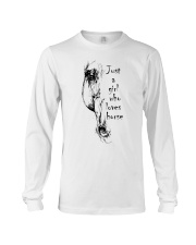JUST A GIRL WHO LOVES HORSE Long Sleeve Tee tile