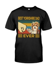 Best Yorkshire Dad Vintage Classic T-Shirt front