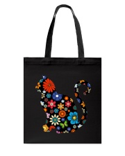 CAT FLOWER Tote Bag thumbnail
