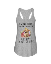 Labrador- Live Better Life Ladies Flowy Tank thumbnail