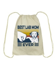 Best Labrador Mom Drawstring Bag tile