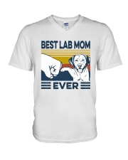 Best Labrador Mom V-Neck T-Shirt tile