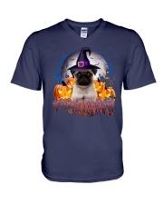 I love pug V-Neck T-Shirt thumbnail