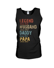 Father Legend Husband Daddy Papa Unisex Tank tile