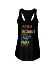 Father Legend Husband Daddy Papa Ladies Flowy Tank tile