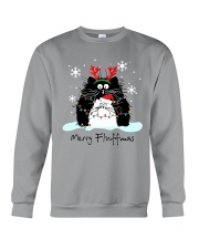 CAT MERRY FLUFFYMAS BIG AND LITTLE CUTE CATS Crewneck Sweatshirt tile