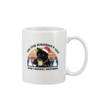 CAT ON THE NAUGHTY LIST Mug tile
