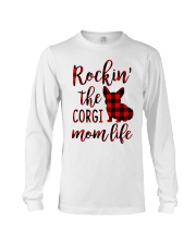 CORGI ROCKIN MOM LIFE Long Sleeve Tee tile