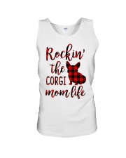 CORGI ROCKIN MOM LIFE Unisex Tank tile