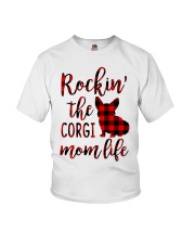CORGI ROCKIN MOM LIFE Youth T-Shirt tile