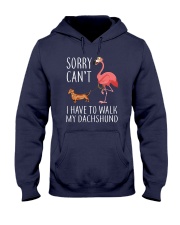 I Have To Walk My Dachshund Hooded Sweatshirt thumbnail