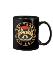 Raccoon Eat Trash Hail Satan Mug thumbnail