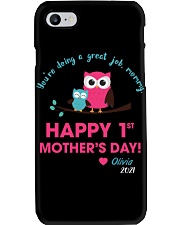 You're Doing A Great Job 1st Mother's Day Owl Phone Case tile