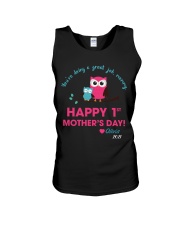 You're Doing A Great Job 1st Mother's Day Owl Unisex Tank tile