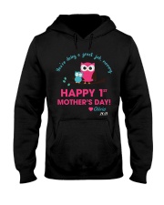 You're Doing A Great Job 1st Mother's Day Owl Hooded Sweatshirt tile