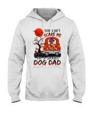 Personalized German Shepherd You Can't Scare Me I'm A Spooky Dog Dad Hooded Sweatshirt tile