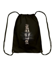 MINIATURE SCHNAUZER Dreaming Drawstring Bag thumbnail