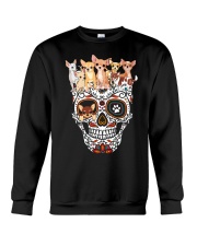 Skull Chihuahua Crewneck Sweatshirt thumbnail