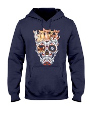 Skull Chihuahua Hooded Sweatshirt thumbnail