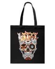 Skull Chihuahua Tote Bag thumbnail
