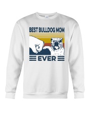 Best Bulldog Mom Crewneck Sweatshirt tile