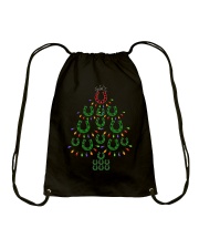 HORSE XMAS TREE Drawstring Bag tile