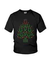 HORSE XMAS TREE Youth T-Shirt tile