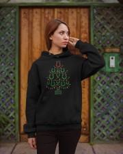 HORSE XMAS TREE Hooded Sweatshirt apparel-hooded-sweatshirt-lifestyle-02