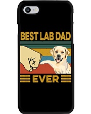 Best Lab Dad Vintage Phone Case tile
