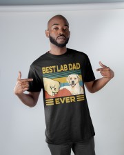 Best Lab Dad Vintage Classic T-Shirt apparel-classic-tshirt-lifestyle-front-32