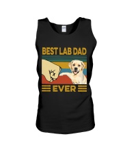 Best Lab Dad Vintage Unisex Tank tile