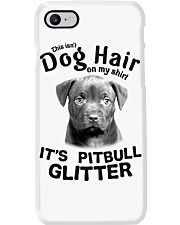 Pitbull This Is Not Dog Hair On My Shirt Phone Case tile