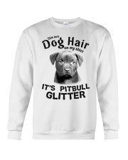 Pitbull This Is Not Dog Hair On My Shirt Crewneck Sweatshirt tile