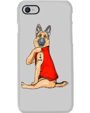 German Shepherd Red I Love Dad Phone Case thumbnail