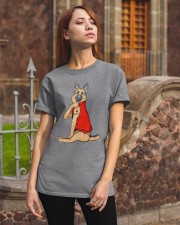 German Shepherd Red I Love Dad Classic T-Shirt apparel-classic-tshirt-lifestyle-06