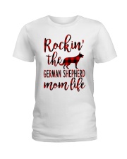 GSD ROCKIN MOM LIFE Ladies T-Shirt tile