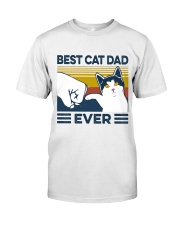 Best Cat Dad Classic T-Shirt front