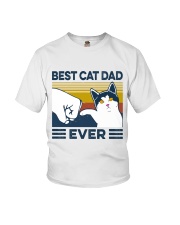 Best Cat Dad Youth T-Shirt tile