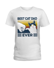 Best Cat Dad Ladies T-Shirt tile